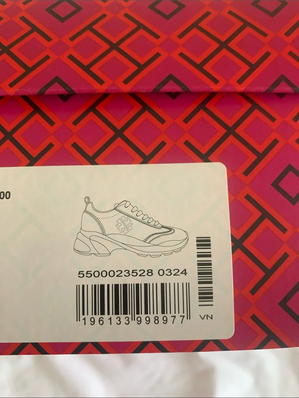 Tory Burch Gray and Cream Women's Sneakers